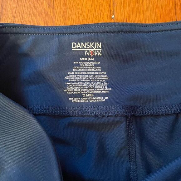 DANSKIN NOW | blue leggings S - Picture 3 of 5